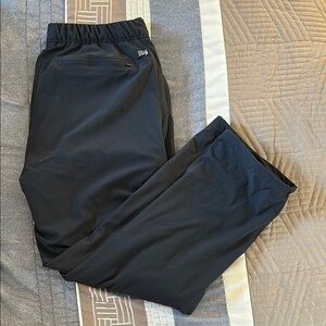 Mountain Hardwear Black Joggers Fleece Lined Performance Sweatpants NWOT